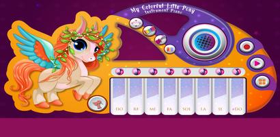 Colorful Pony Piano and Guitar capture d'écran 1