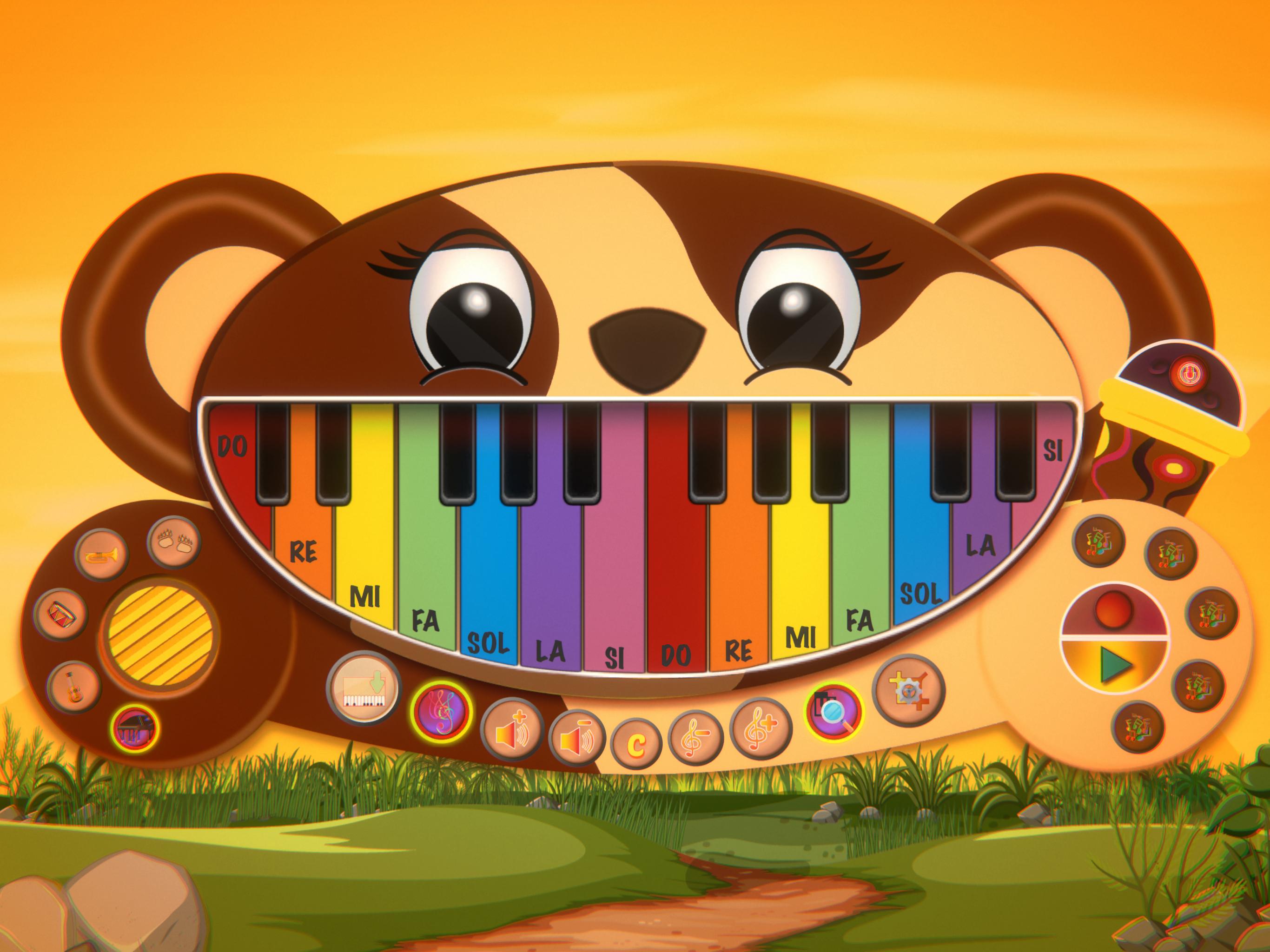 Bear Piano Sound Music APK for Android Download