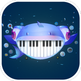 Cute Baby Shark Piano Music 아이콘