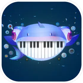 Cute Baby Shark Piano Music