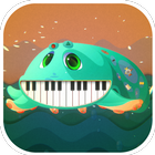 Cute Squid Piano icône