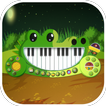 Crocodile Piano Sound Music ไอคอน