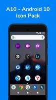 A10 - Android 10 Icon Pack captura de pantalla 2