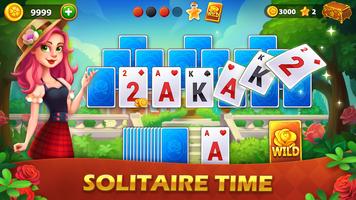 Solitaire Garden Affiche