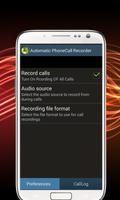 Automatic Phone Call Recorder captura de pantalla 3