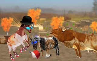 Angry Goat Fighting Game постер