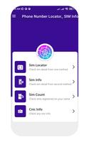 Phone Number Locator_ SIM Info Poster