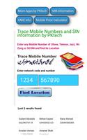Phone Number Locator_ SIM Info captura de pantalla 2