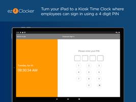 ezClocker Kiosk Time Clock capture d'écran 2