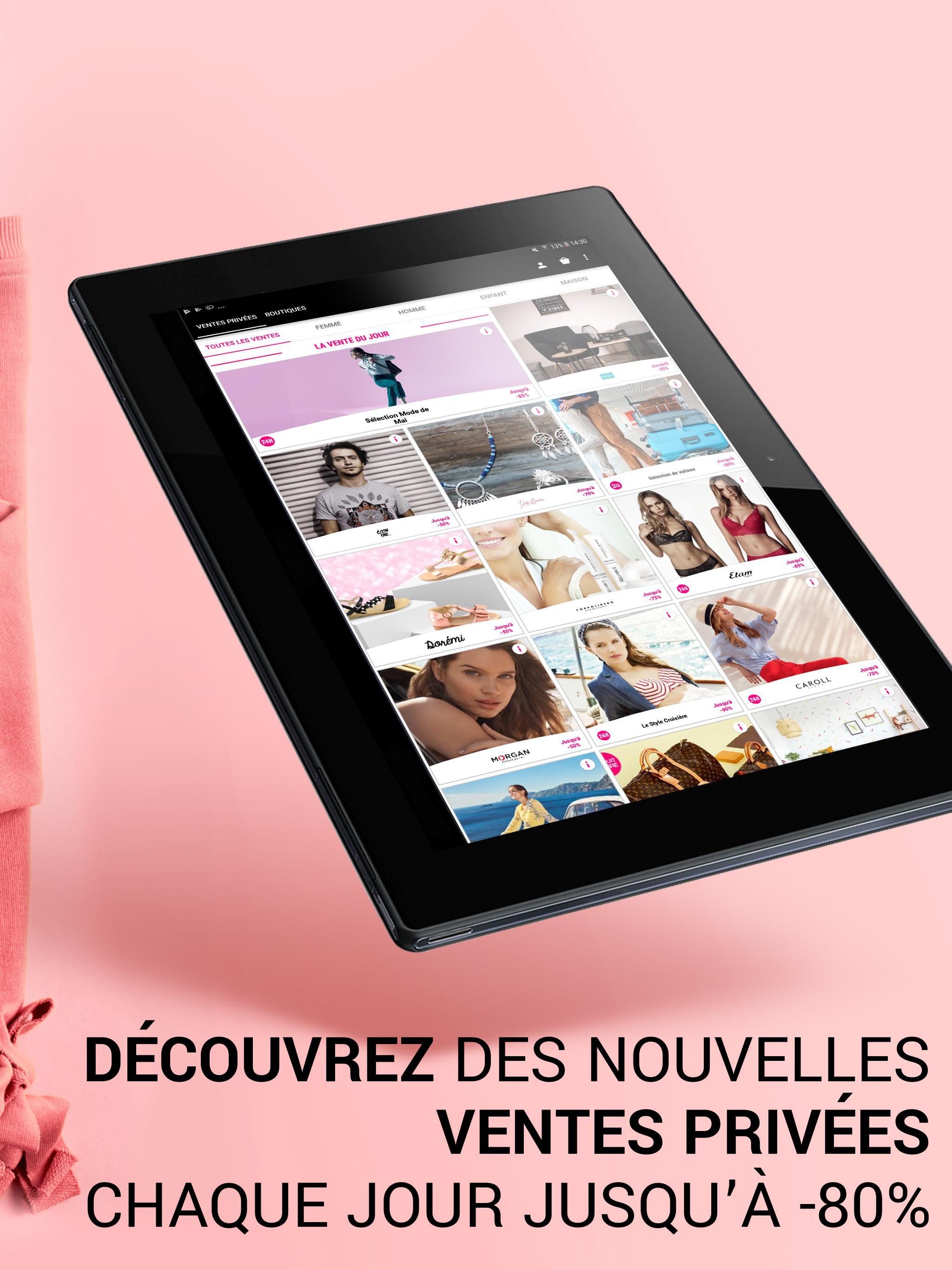 scarica app vente privee