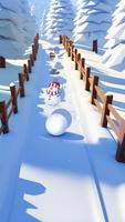 SnowBall Rolling & Runner Game capture d'écran 2