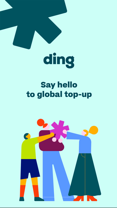 Ding Top-up poster