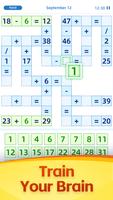 Math Puzzle Cross Number Game تصوير الشاشة 1