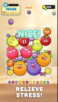 Happy Fruit: Merge Puzzle Game captura de pantalla 2