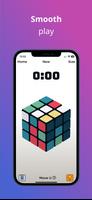 Rubik Cube Solver and Guide Affiche