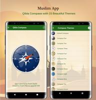 Prayer Times: Azan, Quran &  Qibla Compass captura de pantalla 3