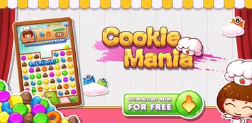 Cookie Mania - Match-3 Sweet G