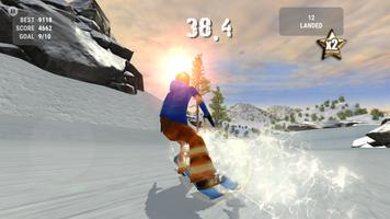 Crazy Snowboard الملصق