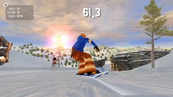Crazy Snowboard capture d'écran 2