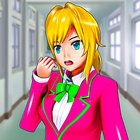 Anime School Girl Life Sim 3D アイコン