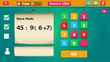 Mad Math City - Basic Math  &  ภาพหน้าจอ 1