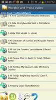 Worship and Praise Lyrics 截图 2