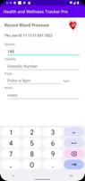 Health & Wellness Tracker Pro capture d'écran 1