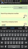 SNMP Enterprise Numbers screenshot 1