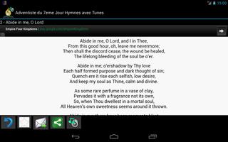 Adventiste du 7eme Jour Hymnes capture d'écran 3