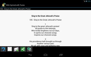 SDA Hymnal with Tunes syot layar 3