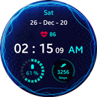 Music Pulse Watch Face أيقونة