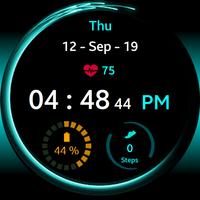Racing Lines Watch Face تصوير الشاشة 2