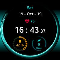 Racing Lines Watch Face تصوير الشاشة 3