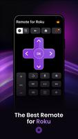 Remote Control for RokuTV Affiche