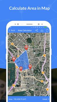 GPS, Maps, Navigate, Traffic & Area Calculating 截图 4