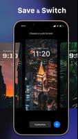 Lock Screen iOS 16 اسکرین شاٹ 2