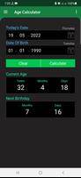 Age Calculator تصوير الشاشة 3