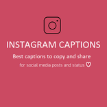 Instagram captions