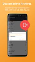 Extractor de Archivos ZIP RAR captura de pantalla 1