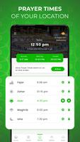 Arah Kiblat,Waktu Sholat:Quran poster