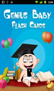 Genius Baby Flashcards 4 Kids ภาพหน้าจอ 1