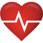 Kardiograph-Herzfrequenzmesser Zeichen