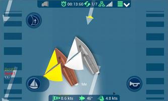 e-regatta online sailing game poster