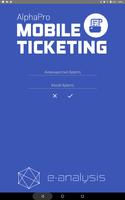 AlphaPro Mobile Ticketing Affiche