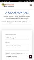 E - Aspirasi DPRD Kab Bogor screenshot 2