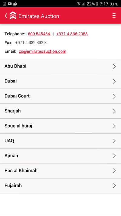 Emirates Auction screenshot 6