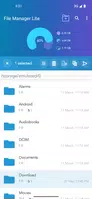 File Manager Lite syot layar 1
