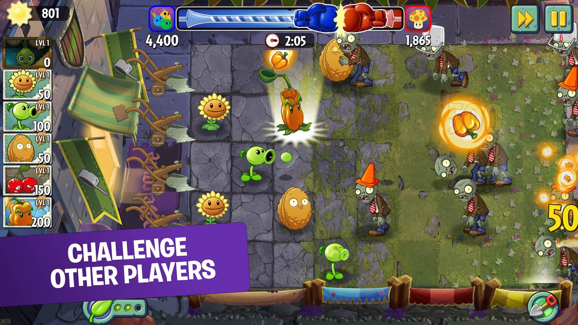 Plants Vs Zombies 2 Apk Download Free Tower Defense Game For