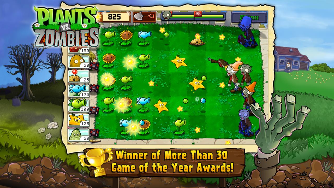 Plants Vs. Zombies FREE Для Андроид - Скачать APK