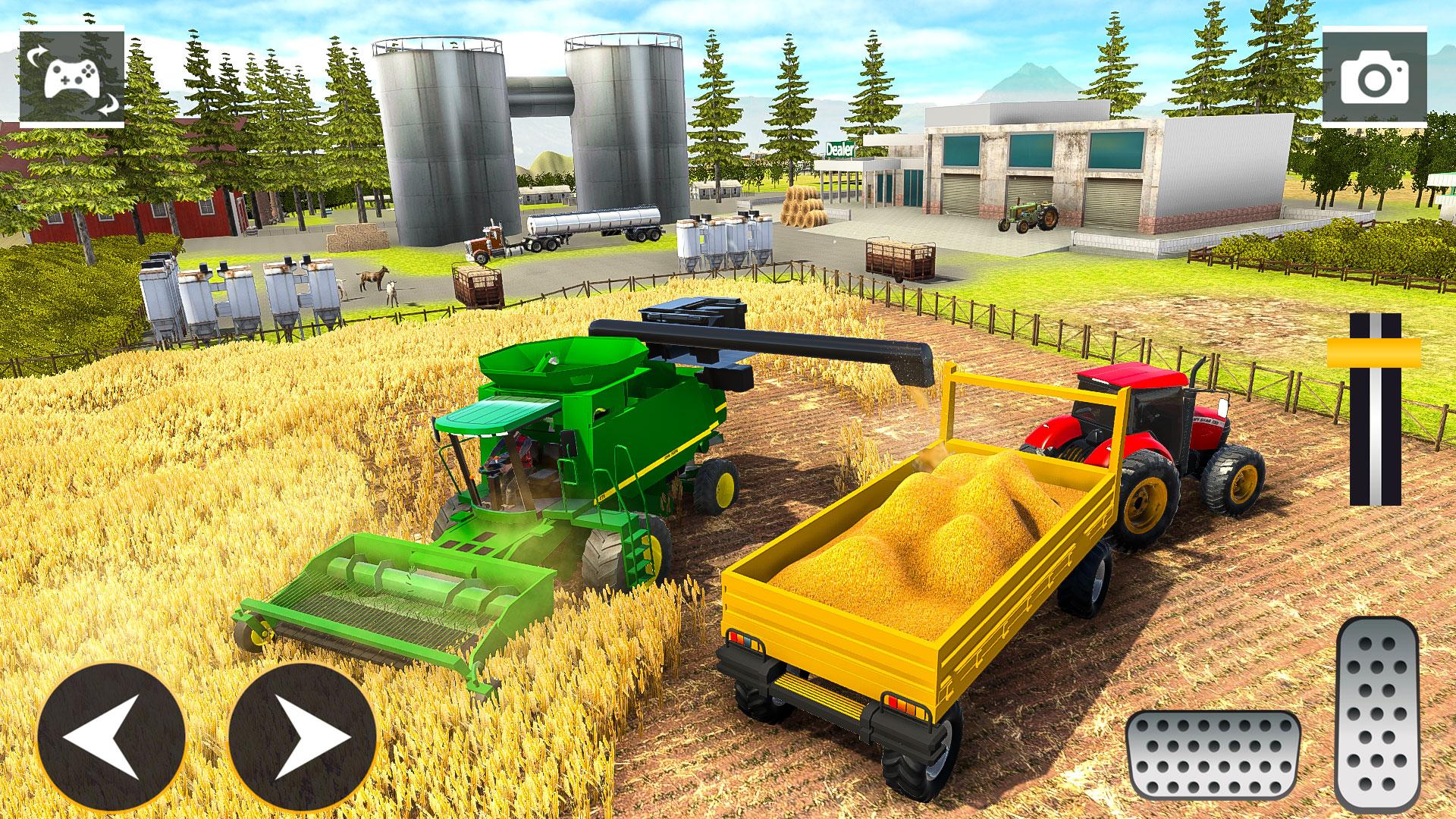 Real Farm Sim 21 Tractor Farming Simulator Game For Android Apk Download